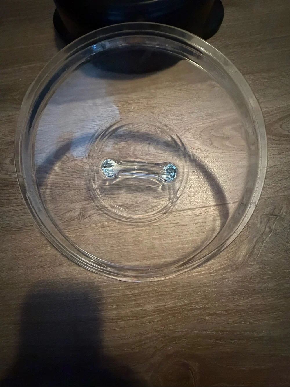 Pampered Chef Black Casserole with Clear Glass Lid